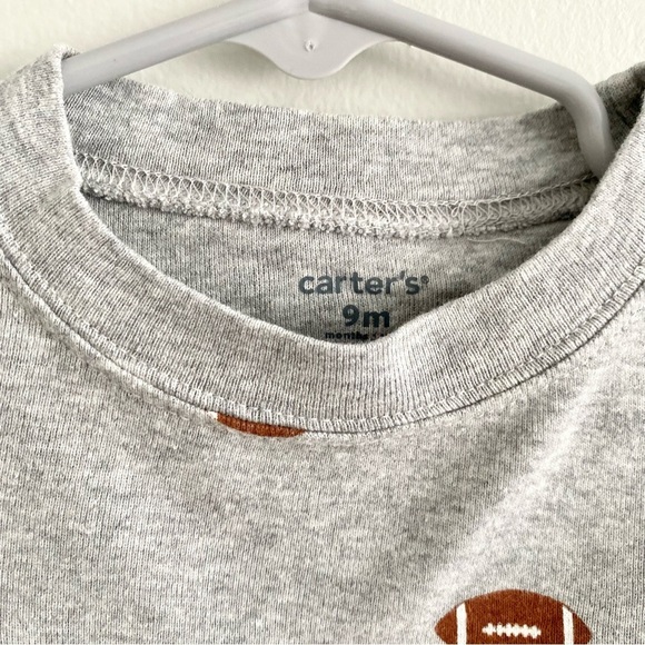 Carter’s Football Bodysuits Size 9 Months - Picture 6 of 6